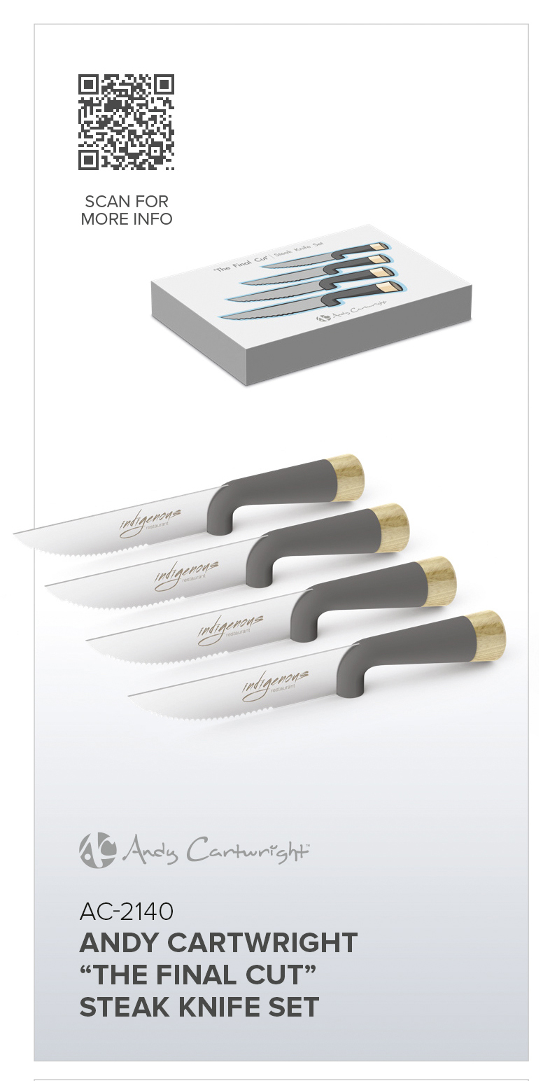 Andy Cartwright "The Final Cut" Steak Knife Set CATALOGUE_IMAGE
